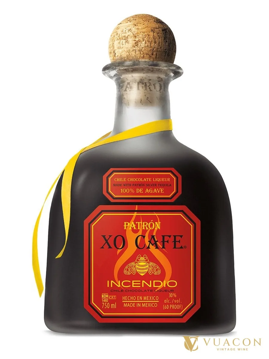 Rượu mùi Patrón XO Cafe Incendio – rượu mùi cà phê, Jalisco, Mexico, 750ml