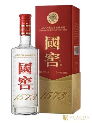 Rượu Quốc Diếu 1573 52 độ 500ml – bạch tửu, Trung Quốc
