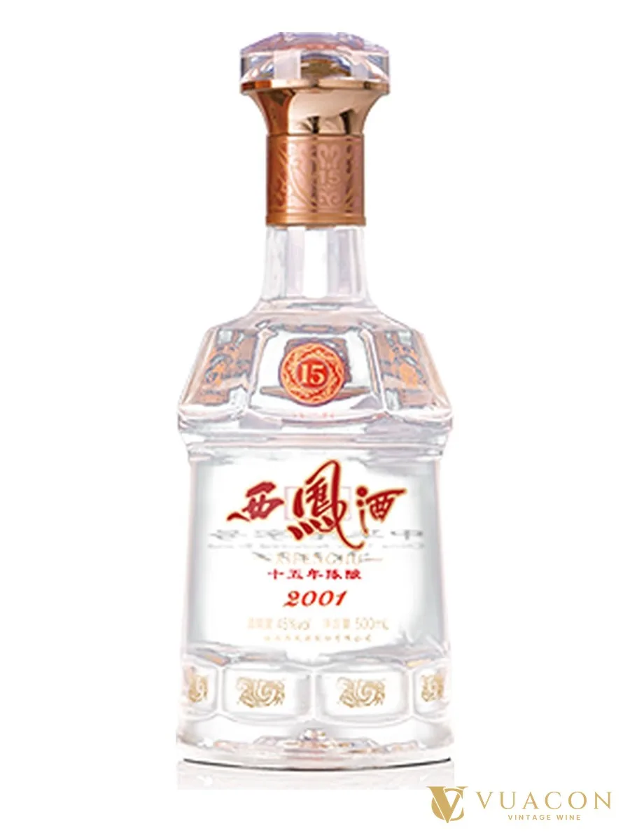 Rượu Tây Phụng 15 năm 45 độ 500ml – bạch tửu, Trung Quốc