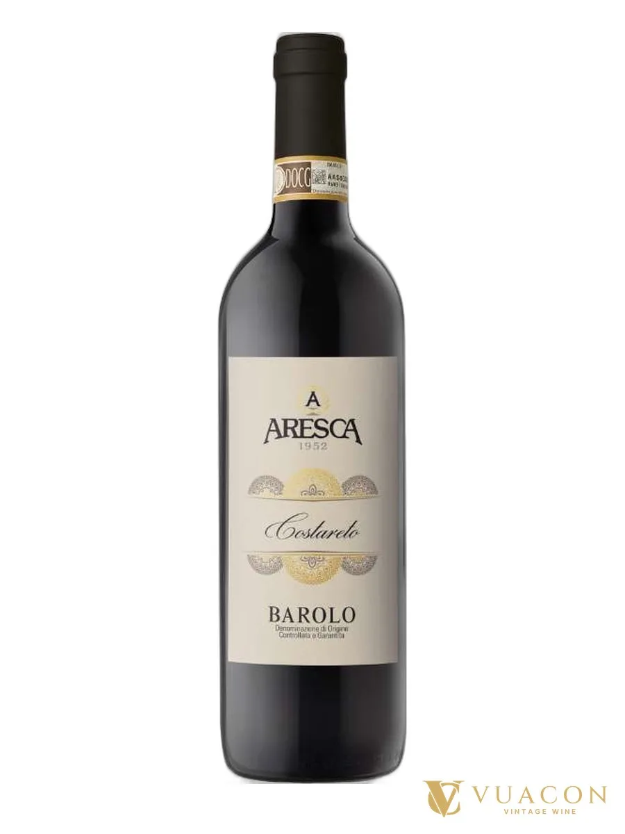 Rượu vang Aresca Costareto Barolo – Piedmont, Ý, 750ml