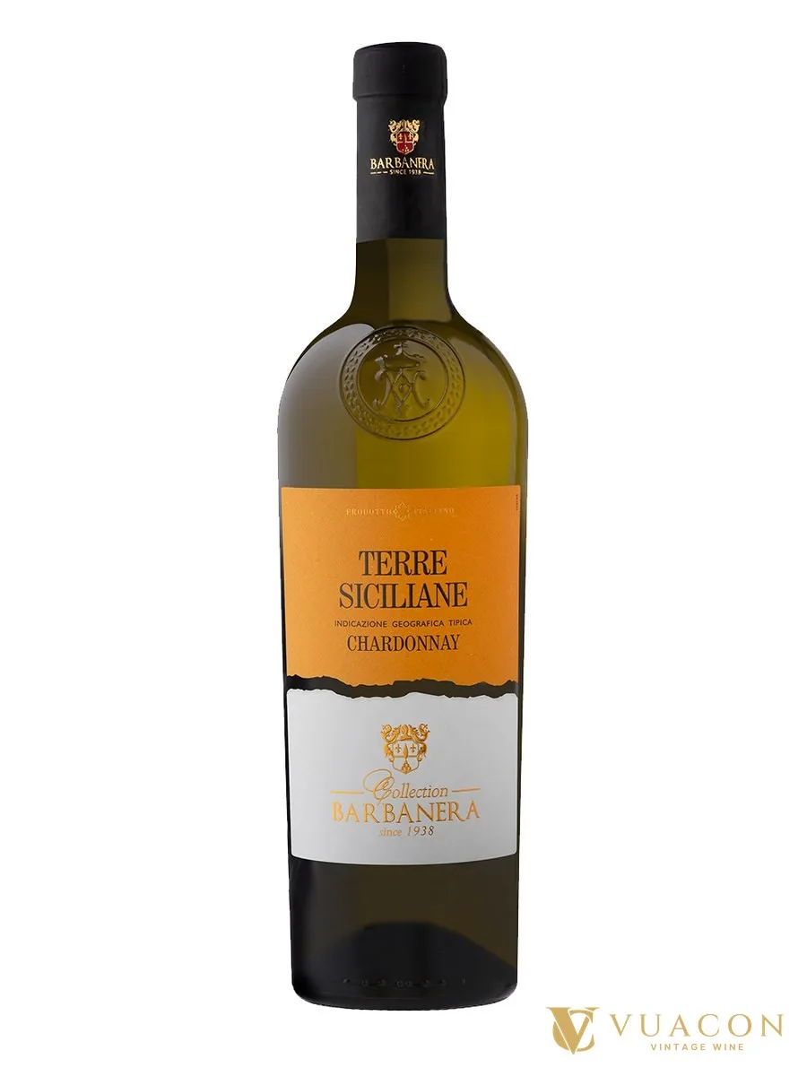 Rượu vang Barbanera Terre Siciliane Chardonnay – Sicily, Ý, 750ml