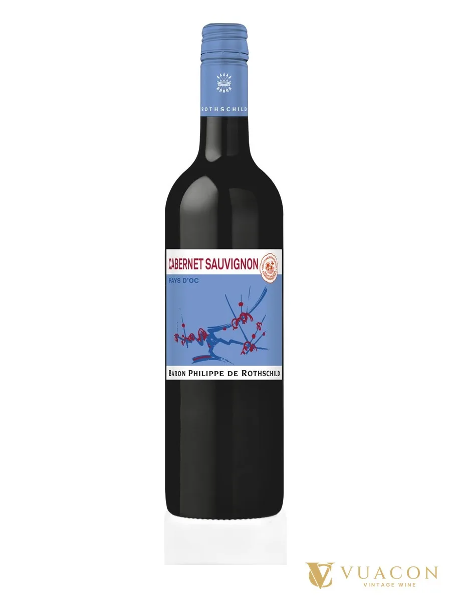 Rượu vang Baron Philippe de Rothschild Les Cépages Cabernet Sauvignon – Languedoc, Pháp, 750ml