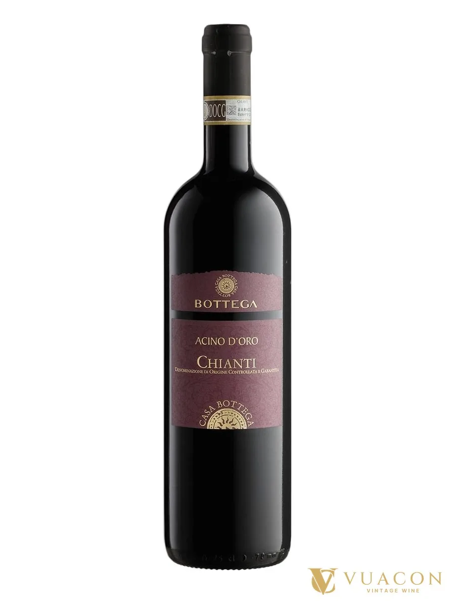 Rượu vang Bottega Acino d’Oro Chianti – Toscana, Ý, 750ml