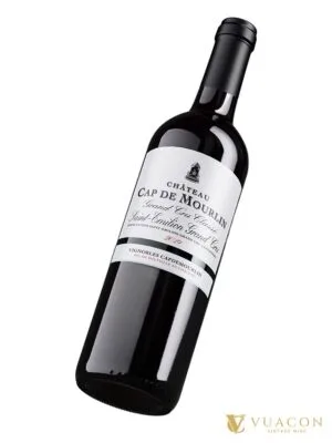 Rượu vang Château Cap de Mourlin Saint-Émilion Grand Cru Classé – Pháp, 750ml