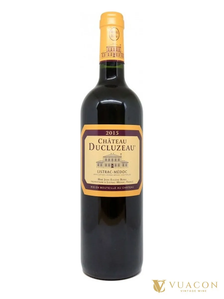 Rượu vang Chateau Ducluzeau Listrac-Medoc – Listrac-Médoc, Pháp, 750ml