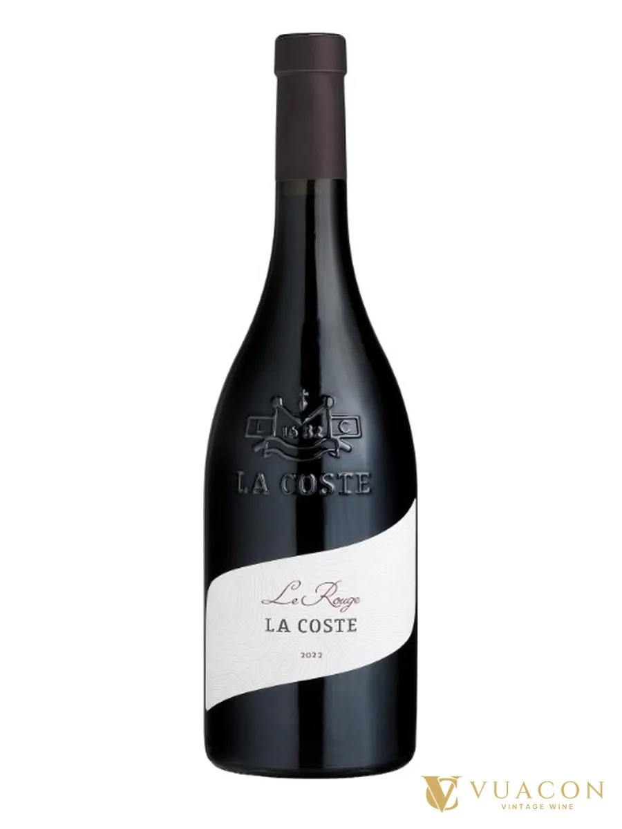 Rượu vang Château La Coste Le Rouge – Coteaux d'Aix-en-Provence, Pháp, 750ml