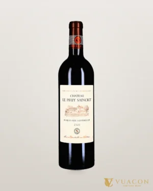 Rượu vang Chateau Le Peuy Saincrit Bordeaux Superieur – chai chính hãng tại Vua Cồn