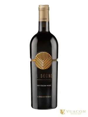 Rượu vang Cinquesegni Il Segno – Ý, 750ml