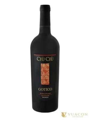 Rượu vang Ciù Ciù Gotico Rosso Piceno Superiore – Marche, Ý, 750ml