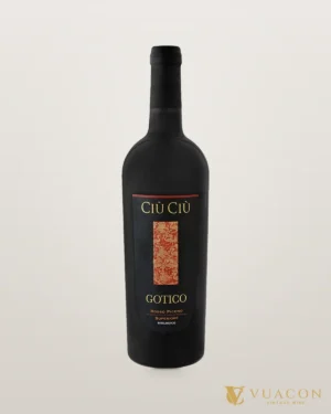 Rượu vang Ciù Ciù Gotico Rosso Piceno Superiore – chai chính hãng tại Vua Cồn