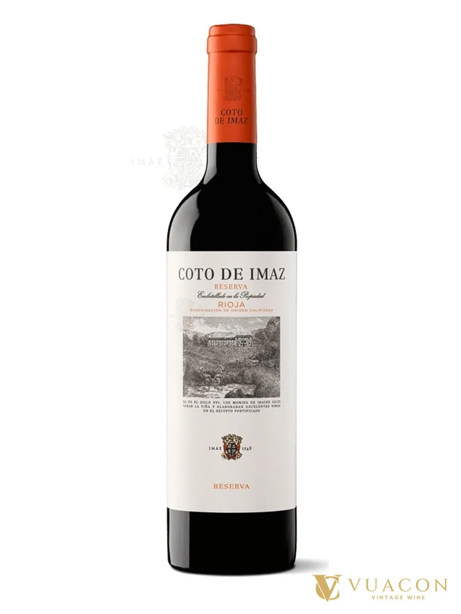 Rượu vang Coto de Imaz Reserva Rioja – Tây Ban Nha, 750ml