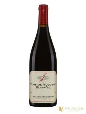 Rượu vang Domaine Jean Grivot Clos de Vougeot Grand Cru – Burgundy, Pháp, 750ml