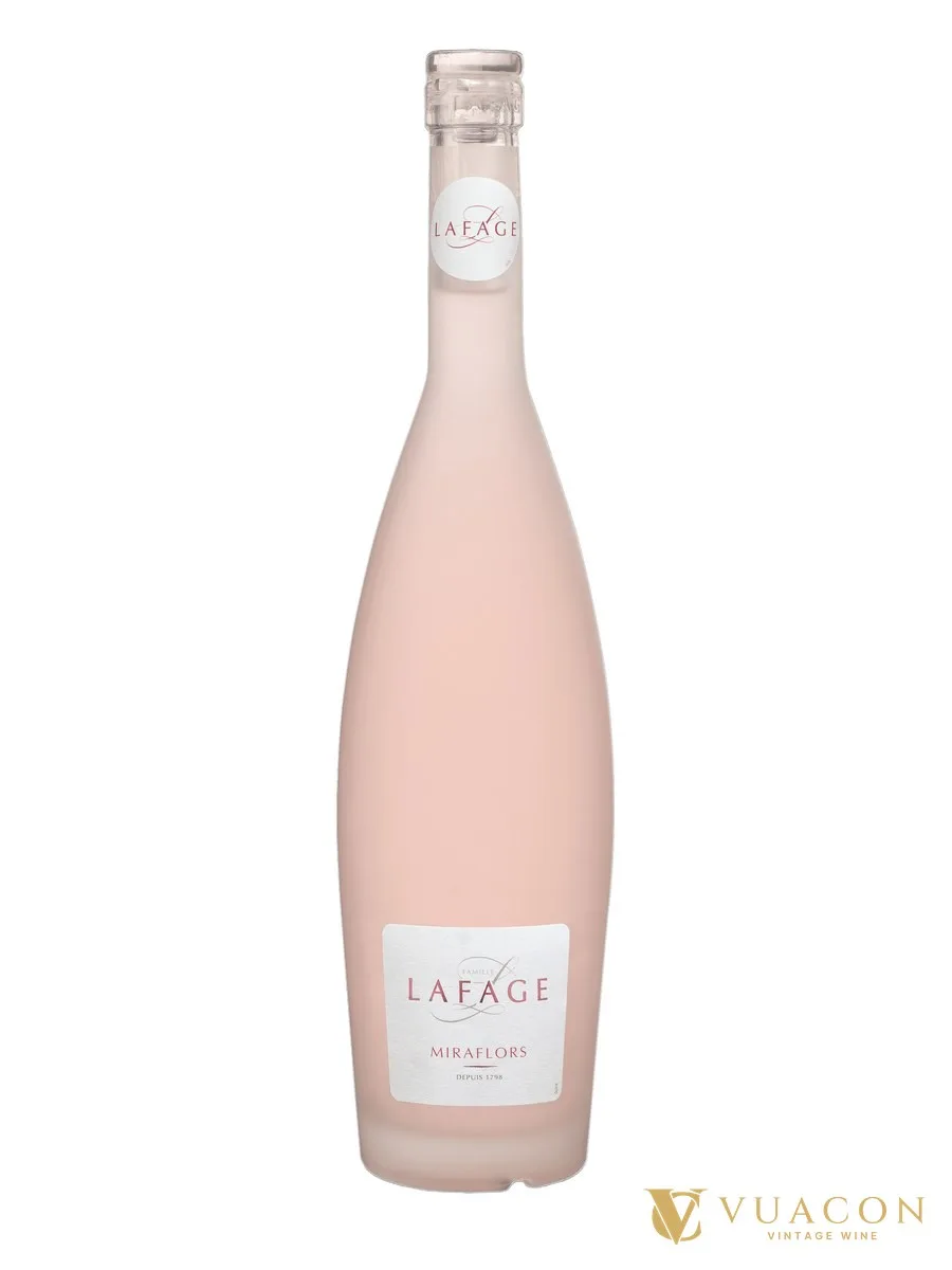 Rượu vang hồng Domaine Lafage Miraflors – Roussillon, Pháp, 750ml