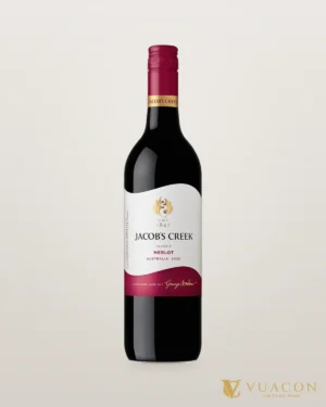 Rượu vang Jacob’s Creek Classic Merlot – chai chính hãng tại Vua Cồn