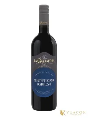 Rượu vang La Cacciatora Montepulciano d’Abruzzo – Ý, 750ml