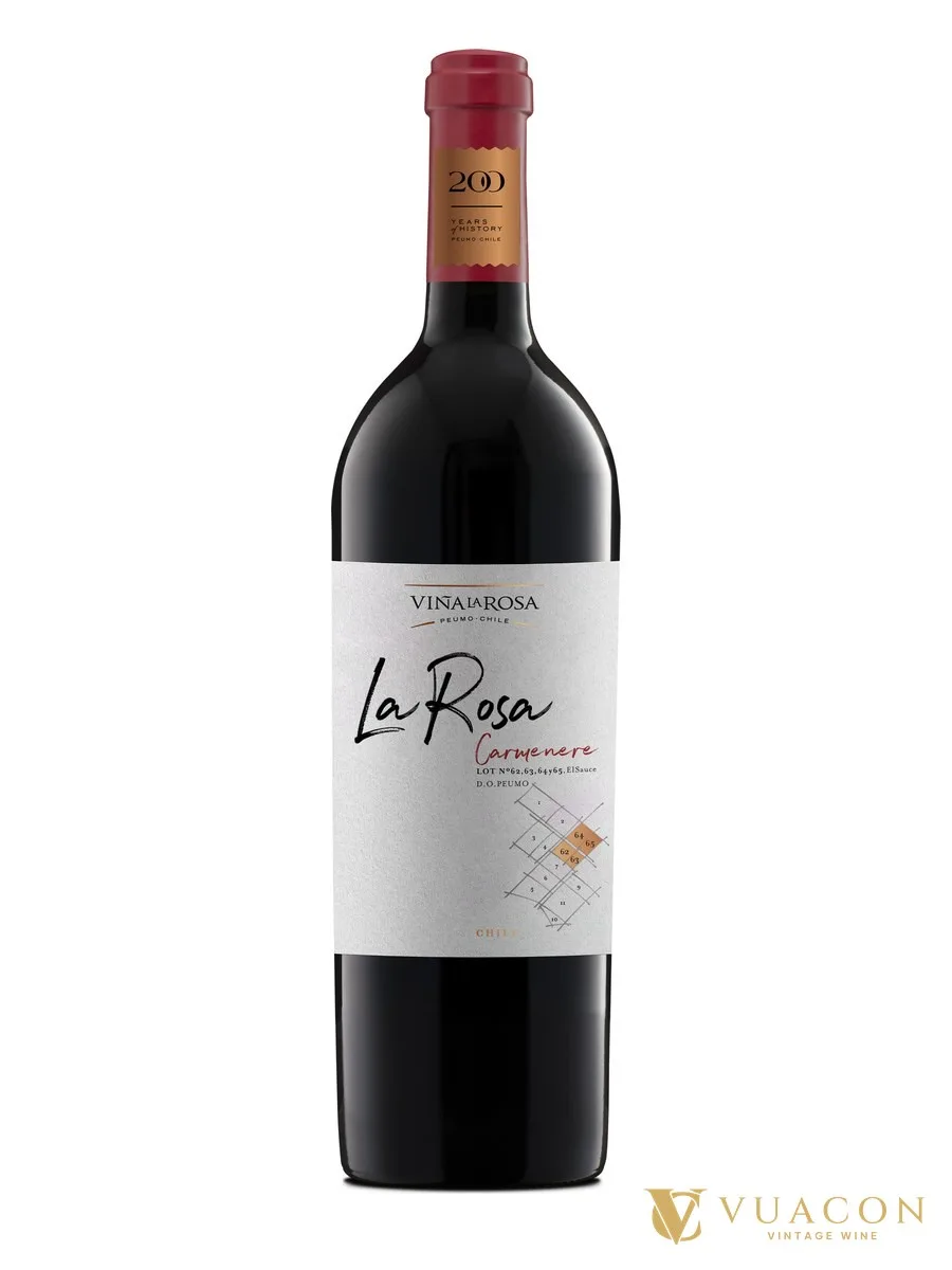 Rượu vang La Rosa Carmenere – Cachapoal Valley, Chile, 750ml