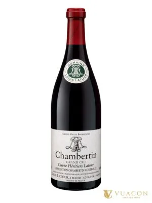 Rượu vang Louis Latour Chambertin Grand Cru Cuvée Héritiers Latour – Burgundy, Pháp, 750ml