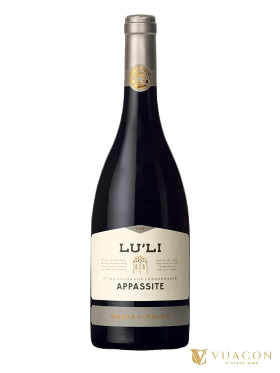 Rượu vang Masca del Tacco Lu’Li Appassimento – Puglia, Ý, 750ml
