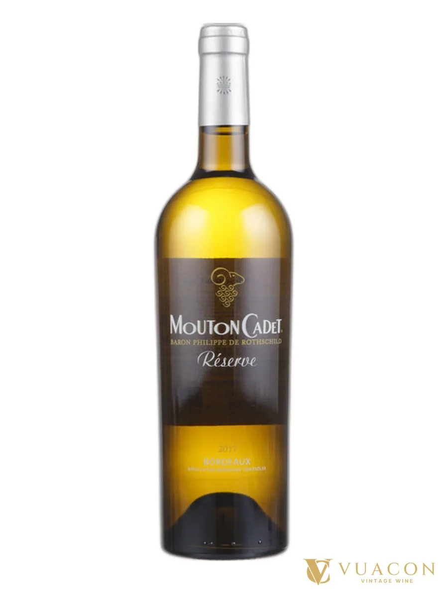 Rượu vang Mouton Cadet Réserve Bordeaux Blanc – Pháp, 750ml