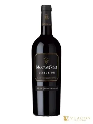 Rượu vang Mouton Cadet Sélection Côtes de Bordeaux – Pháp, 750ml