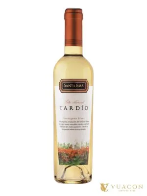 Rượu vang ngọt Santa Ema Late Harvest Tardío Sauvignon Blanc 375ml – Maipo Valley, Chile