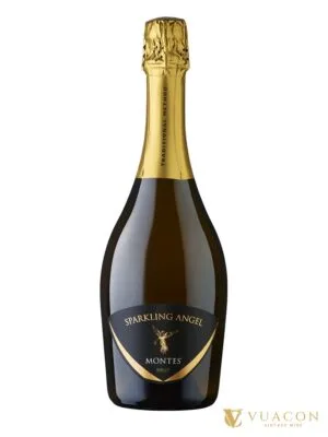 Rượu vang nổ Montes Sparkling Angel Brut – sparkling Brut, Aconcagua Costa, Chile, 750ml