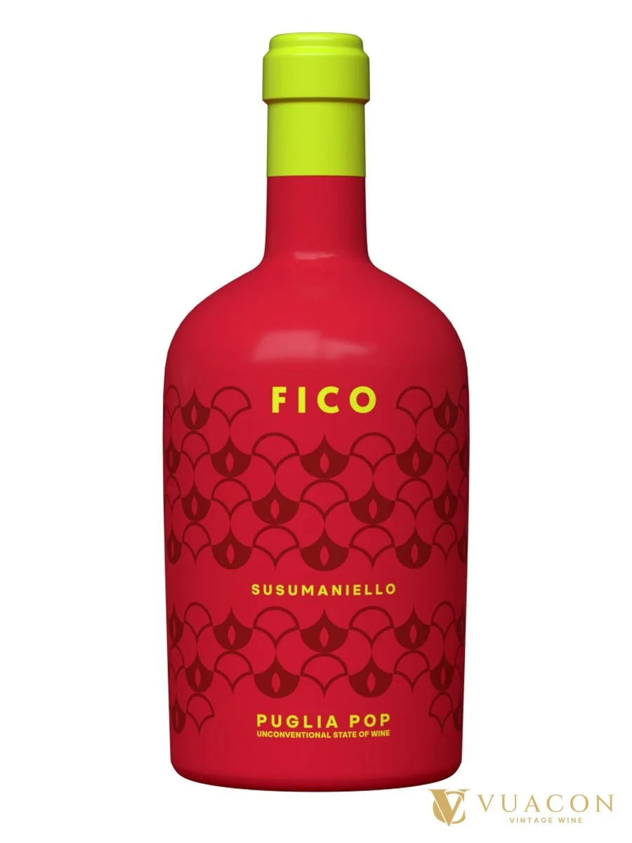Rượu vang Puglia Pop Fico Susumaniello – Salento, Ý, 750ml