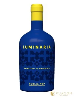 Rượu vang Puglia Pop Luminaria Primitivo di Manduria – Ý, 750ml