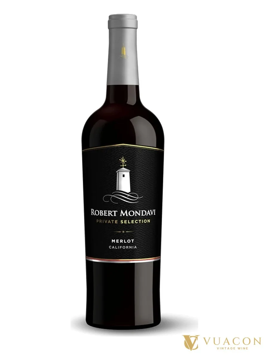 Rượu vang Robert Mondavi Private Selection Merlot – Hoa Kỳ, 750ml