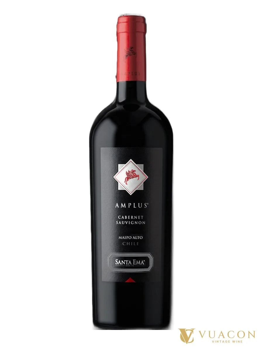Rượu vang Santa Ema Amplus Cabernet Sauvignon – Maipo Valley, Chile, 750ml