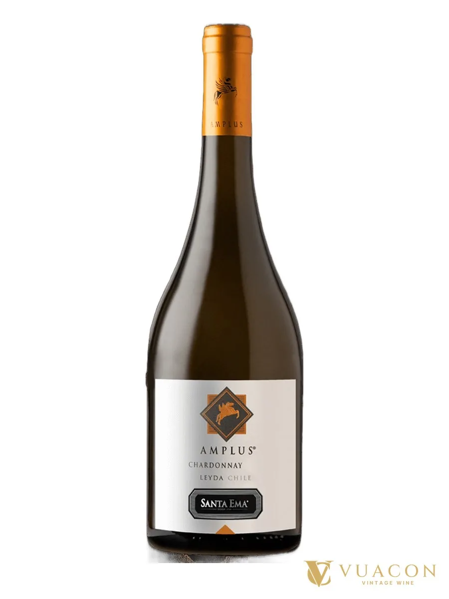 Rượu vang Santa Ema Amplus Chardonnay – Leyda Valley, Chile, 750ml