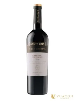 Rượu vang Santa Ema Gran Reserva Cabernet Sauvignon – Maipo Valley, Chile, 750ml