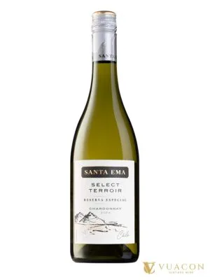 Rượu vang Santa Ema Select Terroir Reserva Chardonnay – Maipo Valley, Chile, 750ml