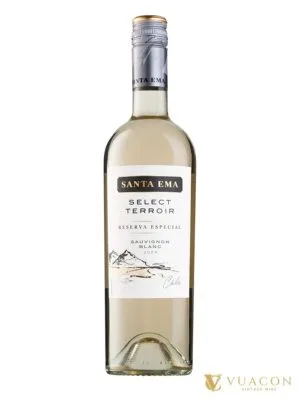 Rượu vang Santa Ema Select Terroir Reserva Sauvignon Blanc – Maipo Valley, Chile, 750ml
