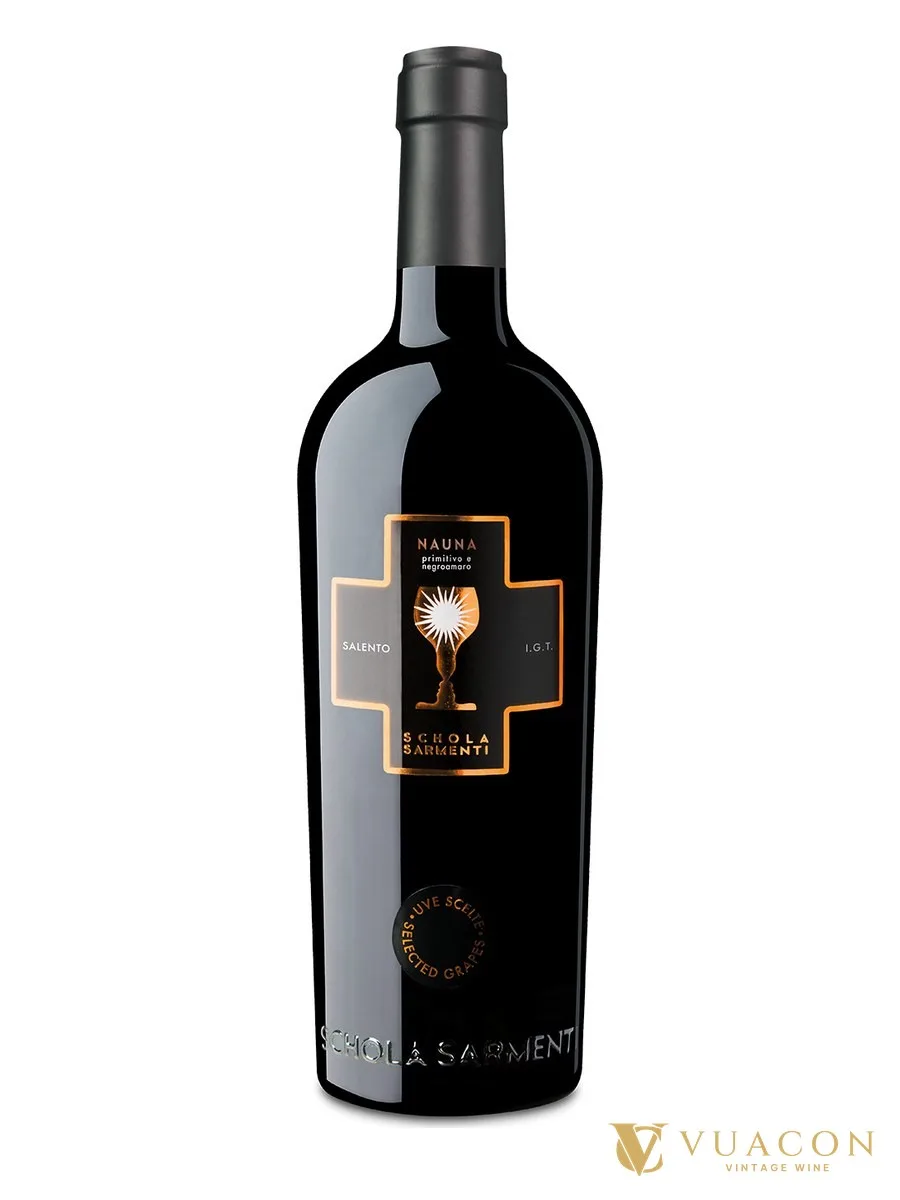 Rượu vang Schola Sarmenti Nauna Salento – Ý, 750ml