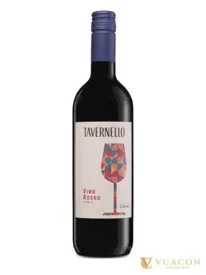 Rượu vang Tavernello Vino Rosso d’Italia – Ý, 750ml