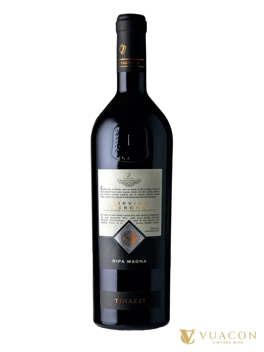 Rượu vang Tinazzi Tenuta Valleselle Ripa Magna Corvina – Veneto, Ý, 750ml