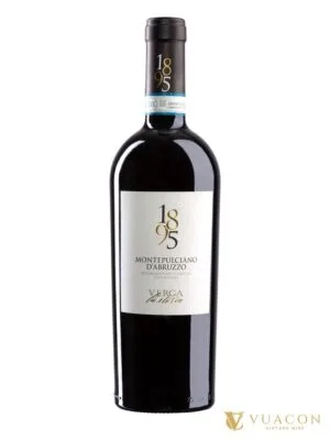 Rượu vang Verga 1895 La Storia Montepulciano d’Abruzzo – Ý, 750ml