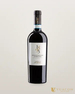 Rượu vang Verga 1895 La Storia Montepulciano d’Abruzzo – chai chính hãng tại Vua Cồn