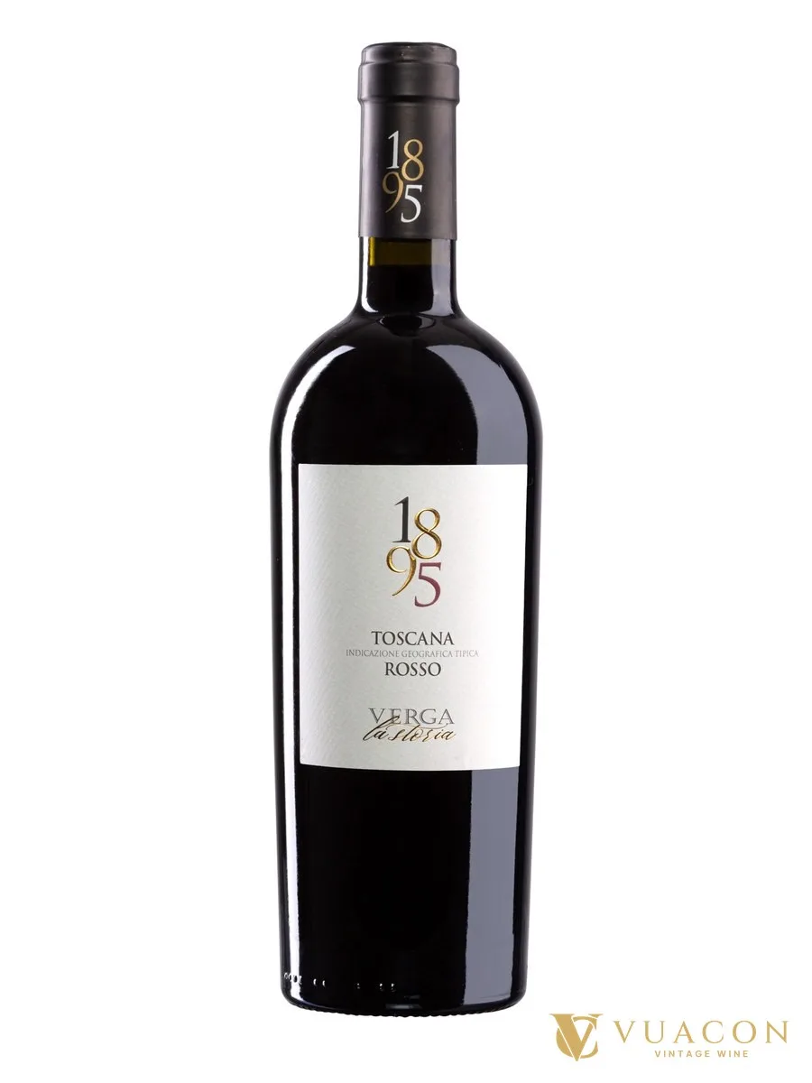 Rượu vang Verga 1895 La Storia Toscana Rosso – Ý, 750ml