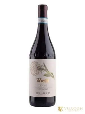 Rượu vang Vietti Langhe Nebbiolo Perbacco – Piedmont, Ý, 750ml