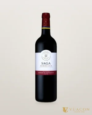 Saga R Bordeaux (Domaines Barons de Rothschild - Lafite) – chai chính hãng tại Vua Cồn