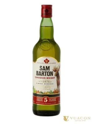 Sam Barton 5 năm Canadian Whisky – whisky Canada, Canada, 700ml