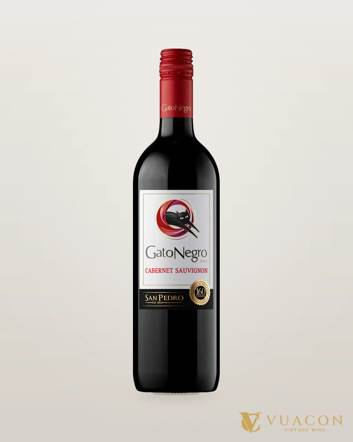 San Pedro Gato Negro Cabernet Sauvignon – chai chính hãng tại Vua Cồn