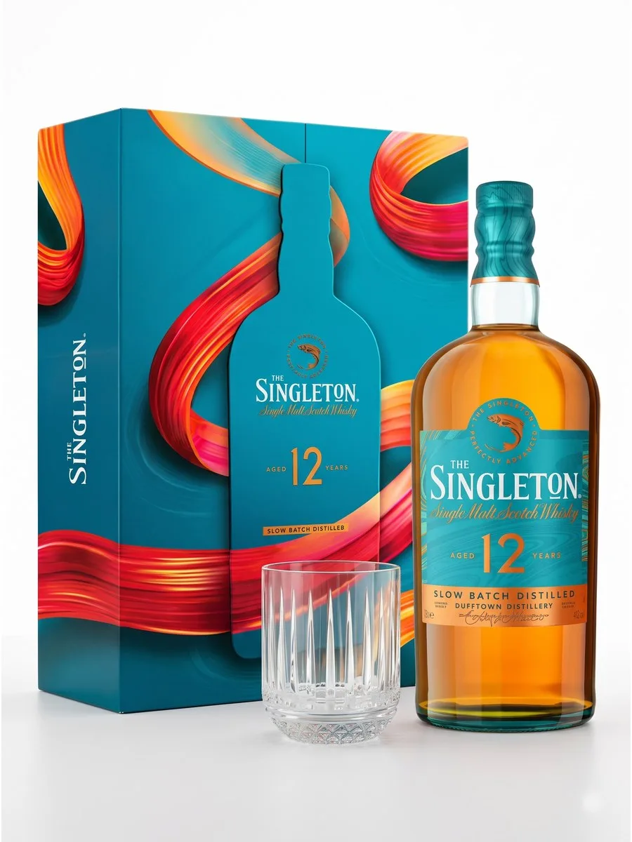 Singleton 12 năm – Hộp quà Tết 2027 – single Malt Scotch, Speyside, Scotland, 700ml