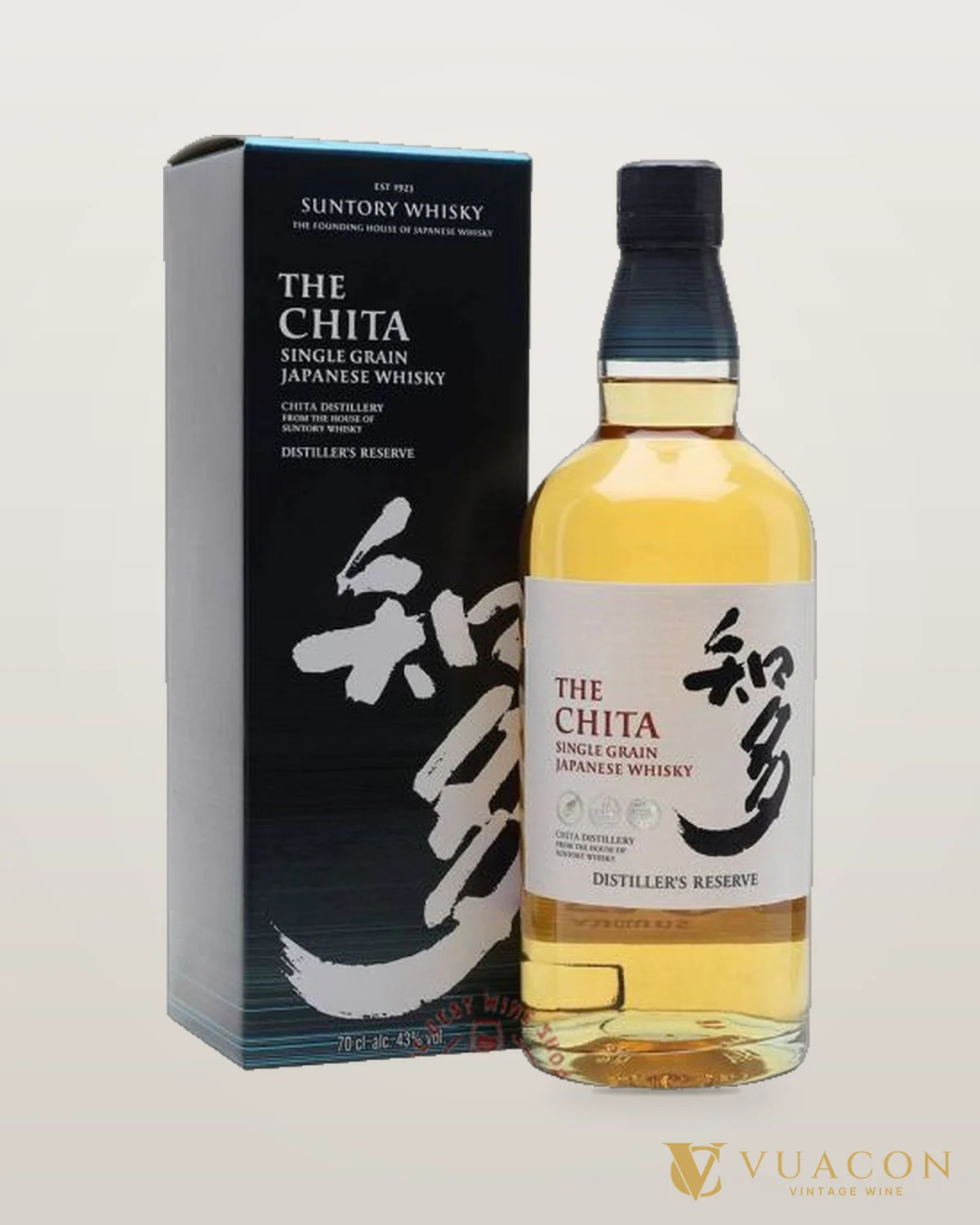Suntory The Chita Single Grain – chai chính hãng tại Vua Cồn