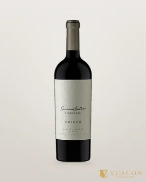 Susana Balbo Signature Brioso Single Vineyard Agrelo Lujan De Cuyo – chai chính hãng tại Vua Cồn