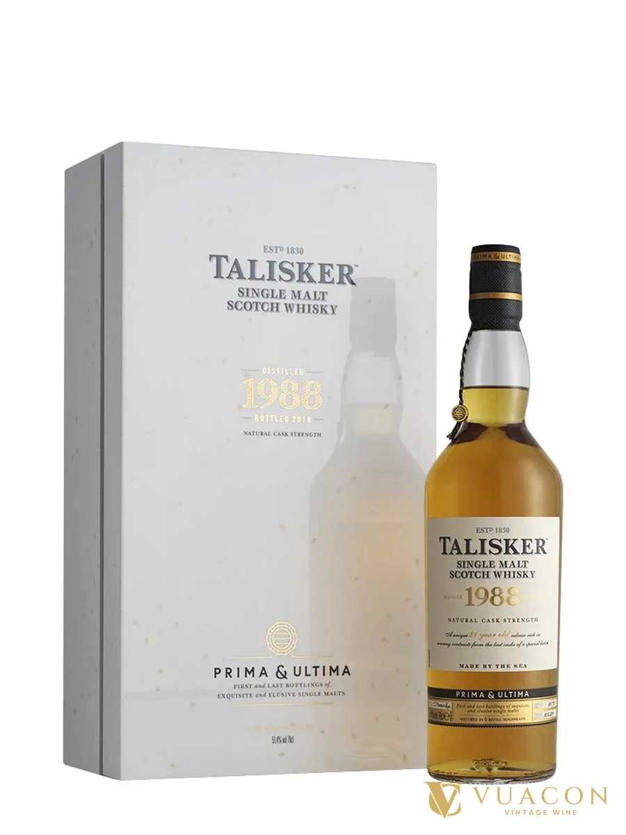 Talisker 1988 – 31 năm Prima & Ultima – cask Strength, Island, Scotland, 700ml