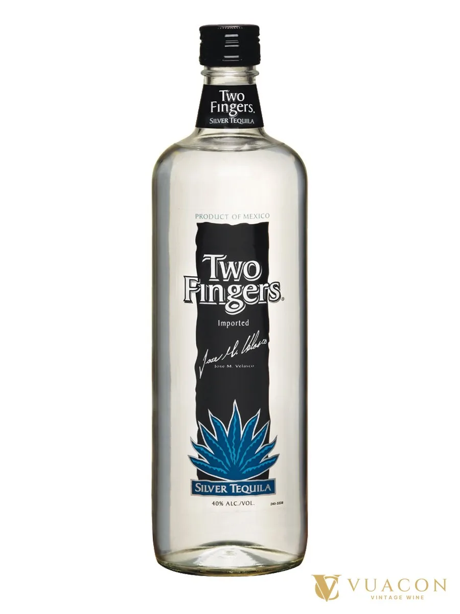 Tequila Two Fingers Silver – Mexico, 750ml