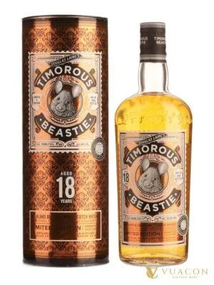 Timorous Beastie 18 năm – blended Malt Scotch, Highland, Scotland, 700ml